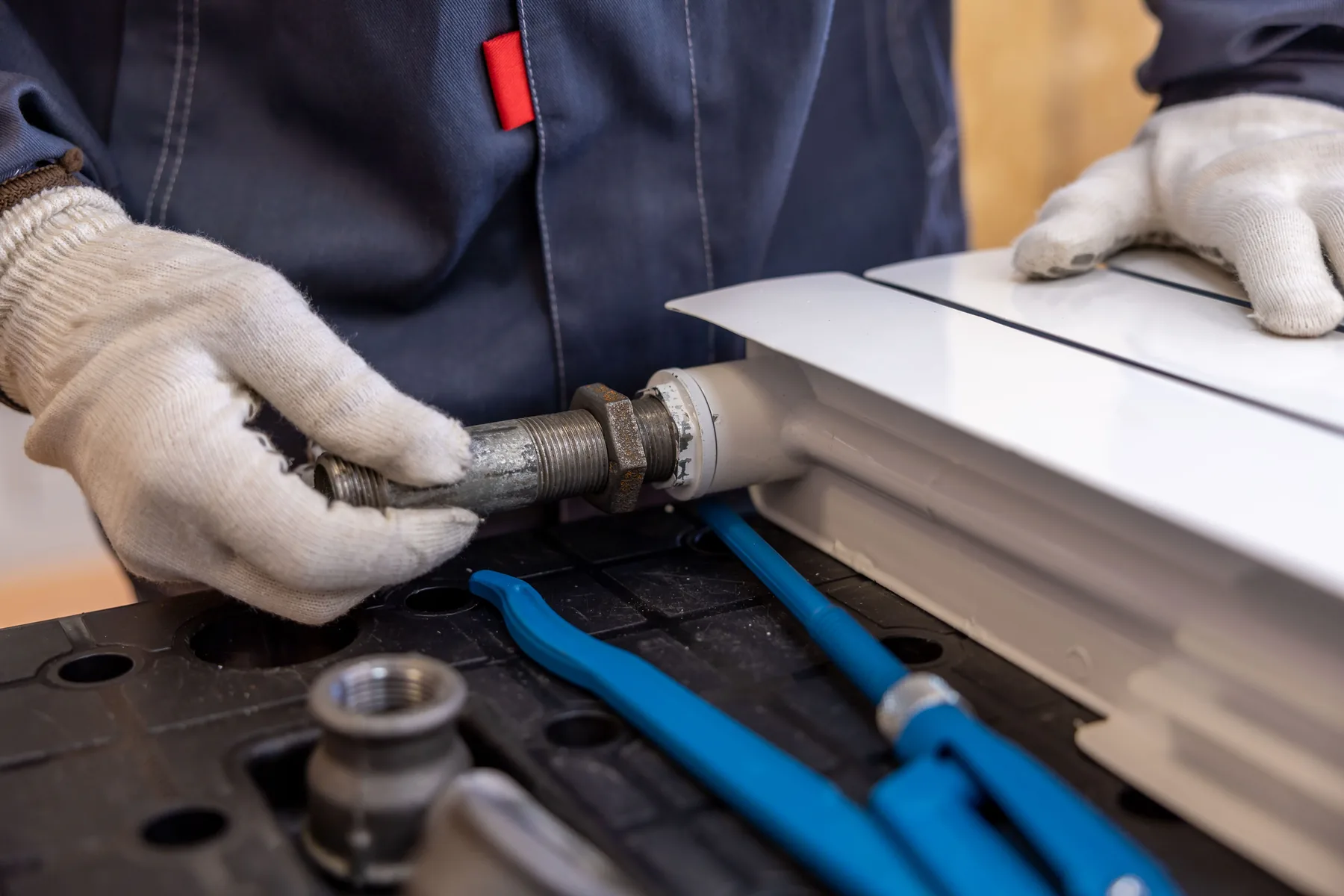 Intervention professionnelle : Chauffage & chauffe-eau